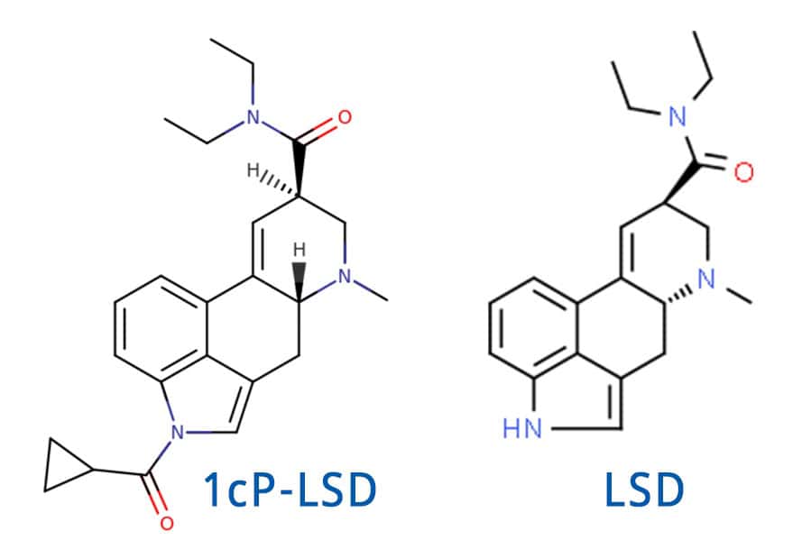 1cp-lsd_vs_lsd 1cplsd vs lsd 1cp-lsd molekular strukturformel molekül molekülstruktur